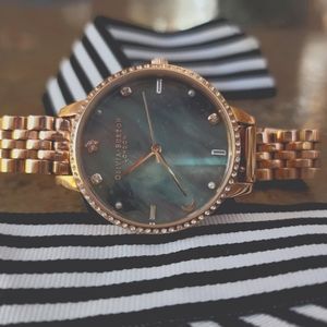 Olivia Burton Northern Lights Rose Gold Demi Watch